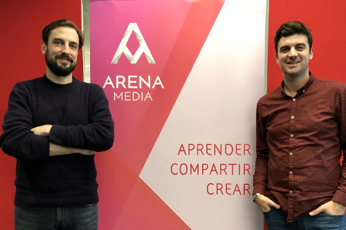 Pablo Torres y Robert Hernández, Transmedia Strategist en Arena Media