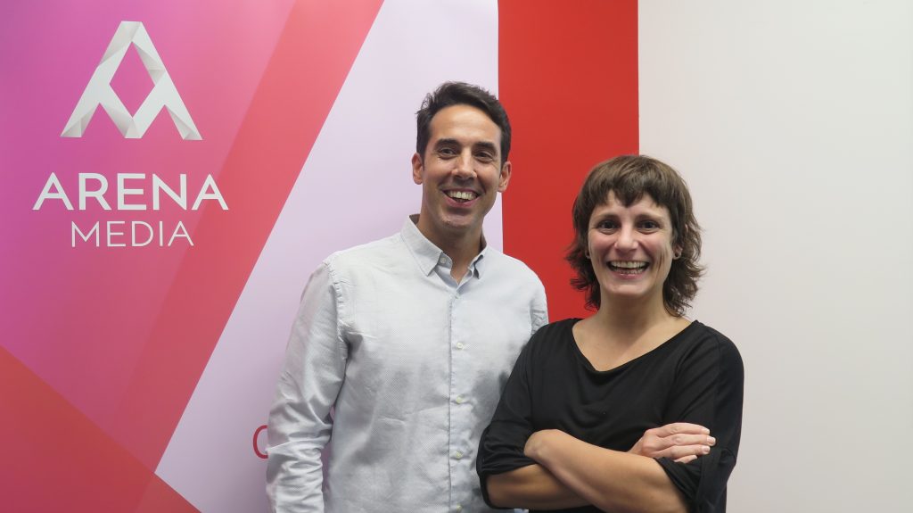 Alberto Souto y Marta Fabra, Arena Media