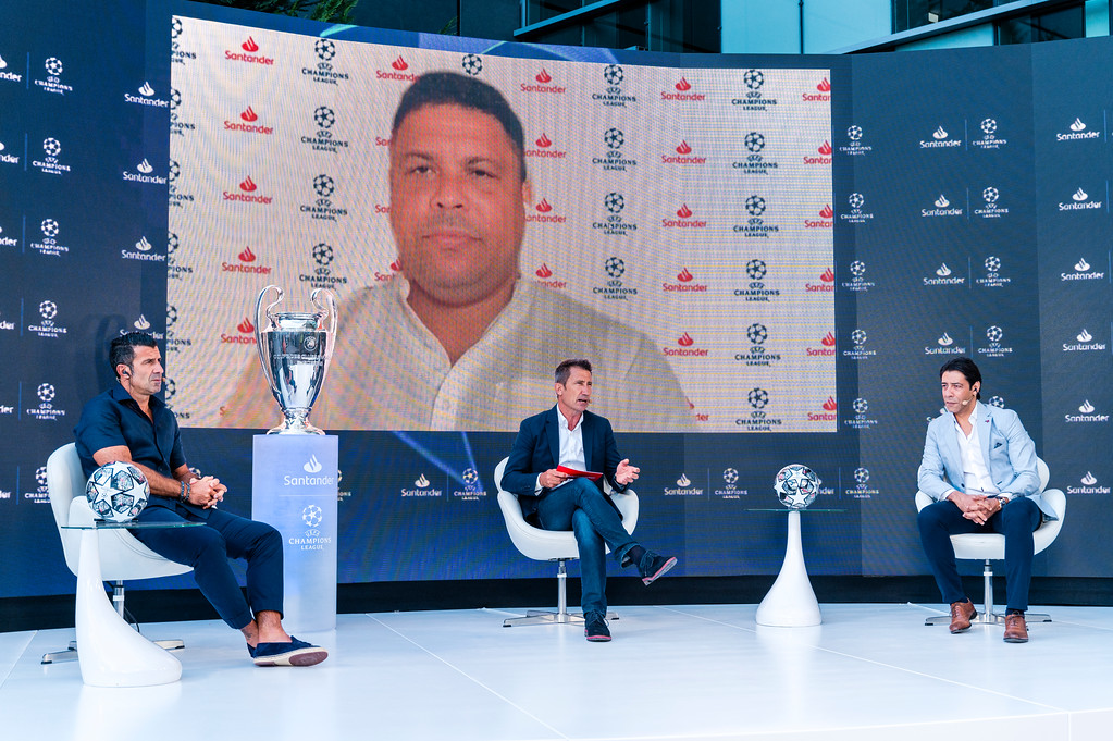 El Banco Santander y Arena Media llevan la emoción de la Champions a Lisboa en una nueva edición de Santander Media House